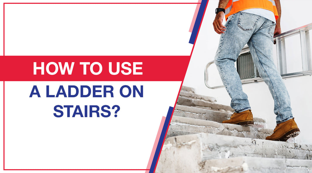 Ladder Using Posture How to Safely Use a Ladder on Stairs| Ladder Safety Blog